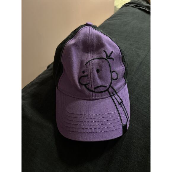 diary of a wimpy kid Other - Diary of a Wimpy Kid Youth Baseball Cap Purple Black Adjustable Cotton Hat New